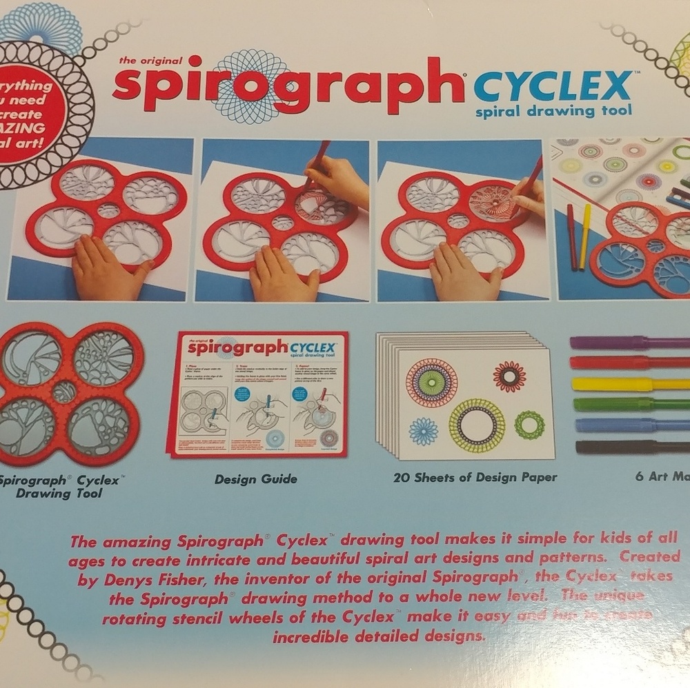 🆕 Spirograph Cyclex Set - Picture 4 of 4